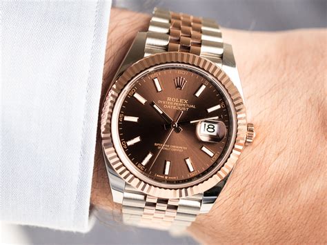 chocolate brown rolex|rolex datejust 41 chocolate.